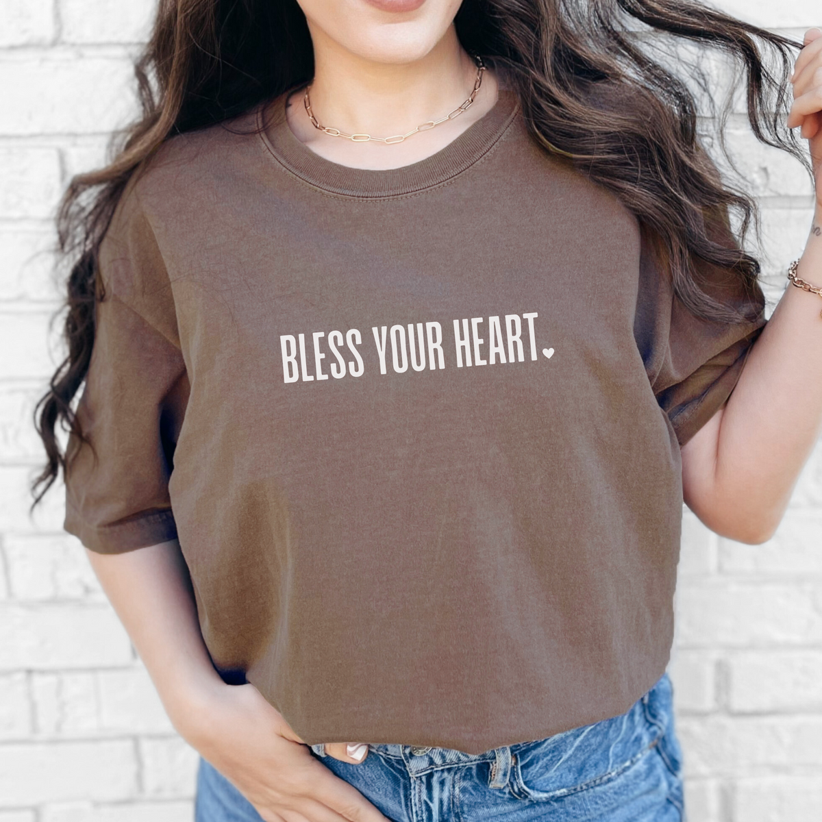 "Bless your Heart" Cute Simple Western T-Shirt