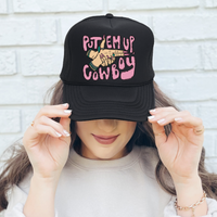 Put Em' Up Cowboy Trucker Hat