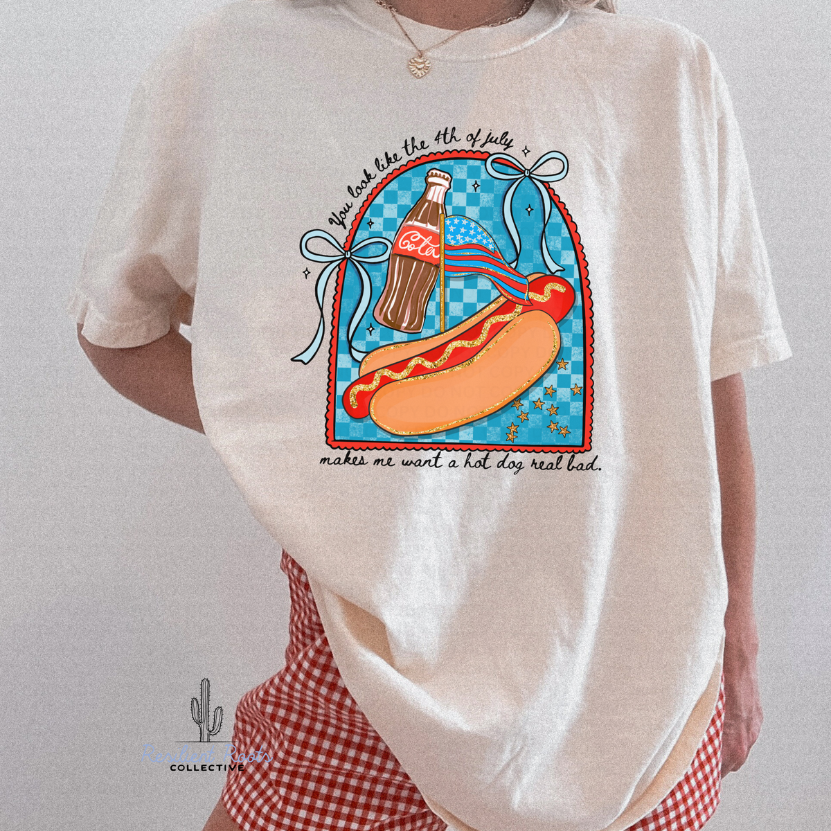 Makes me Want A Hotdog Real Bad Comfort Colors T