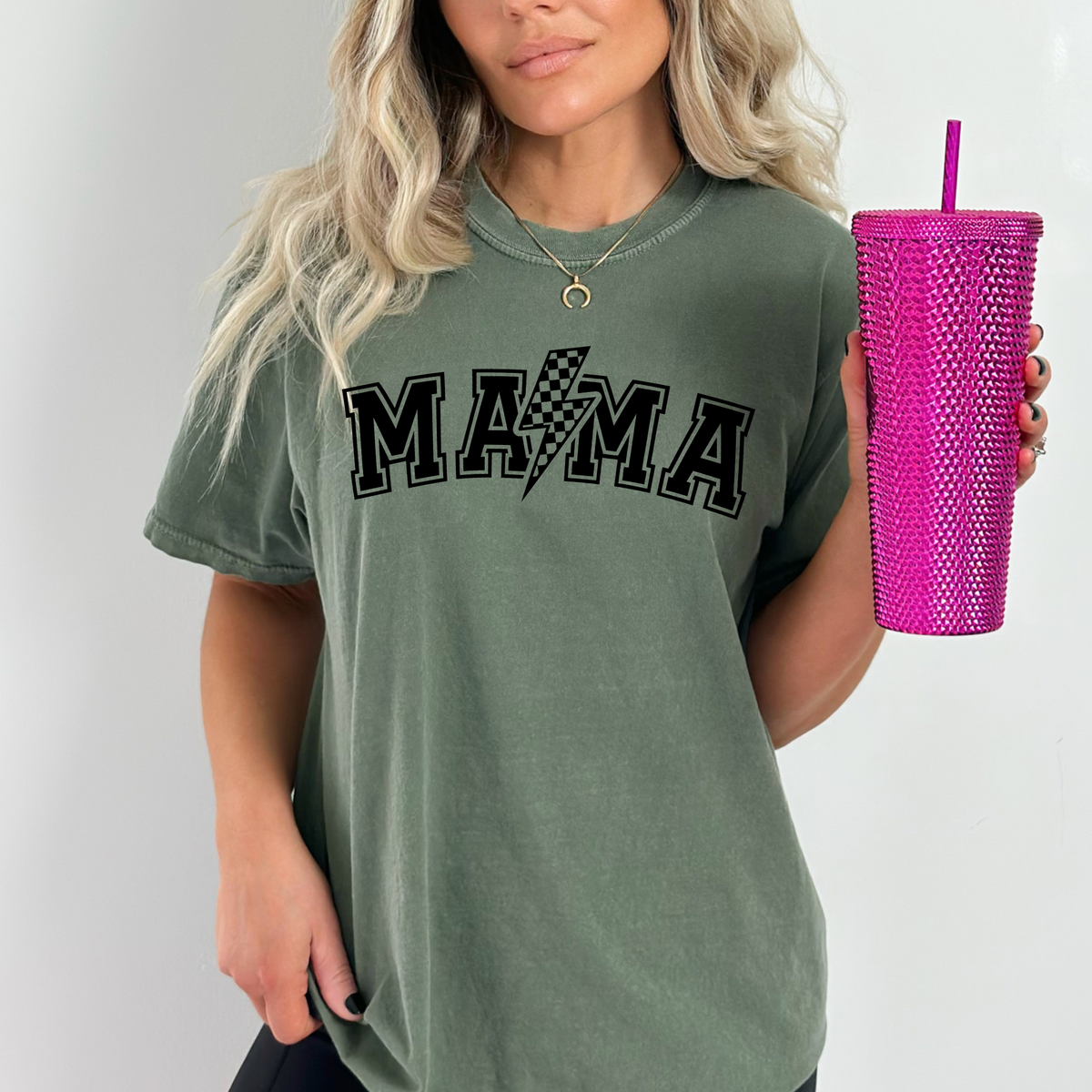 Checkered Mama T-Shirt