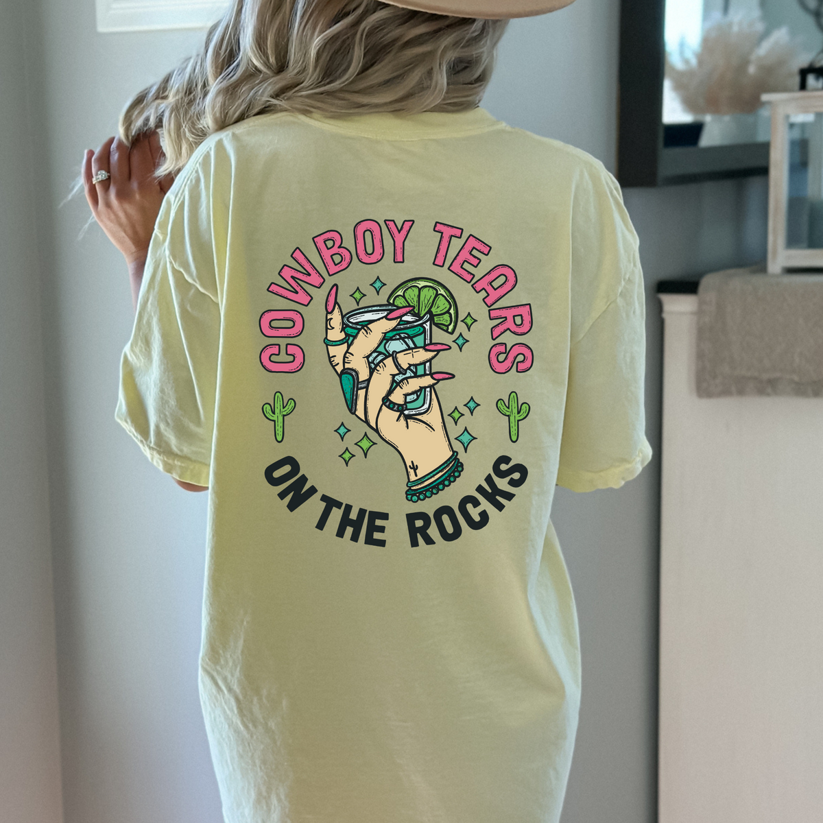 Cowboy Tears on The Rocks Graphic Tee