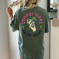 Cowboy Tears on The Rocks Graphic Tee