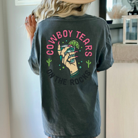 Cowboy Tears on The Rocks Graphic Tee