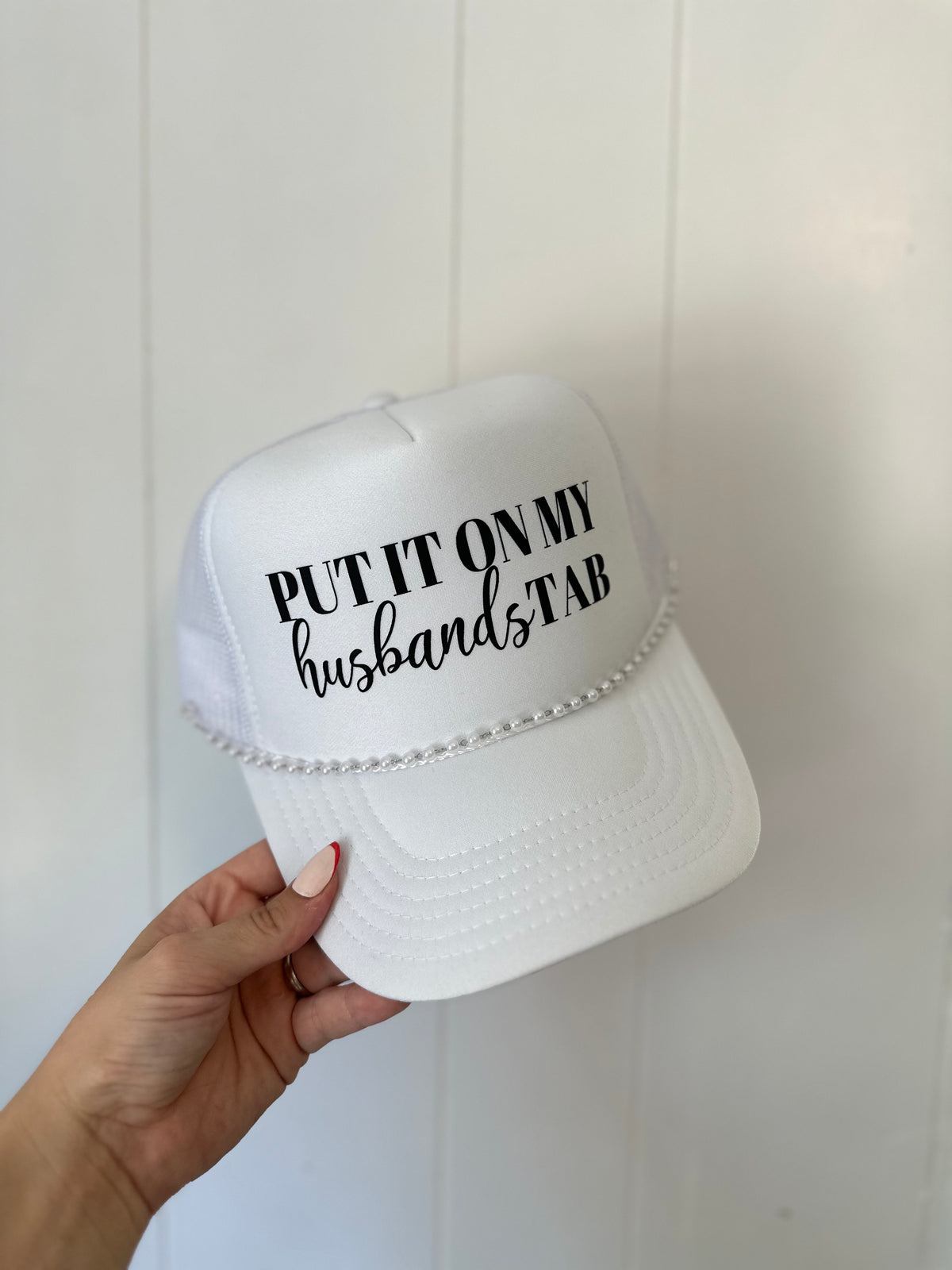 Pearl Hat Chain Add On